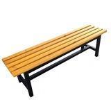 Banco de Patio Moderno y Duradero para Exteriores, Asiento Largo de Madera Sólida para Ocio, <span class=keywords><strong>HONG</strong></span> <span class=keywords><strong>XING</strong></span> HX-XJ-CS1, para 1-3 Personas, para Parque - Product Image 5