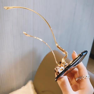 Women Adult Rectangle Full Rim <b>Sunglasses</b> Gold PC Lens UV400 Protection Fashion Summer Style - Product Image 4