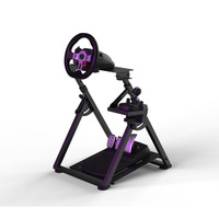 X stand 6005 support de simulation de volant de course pliable pour volant de la série logitech G support Tumastar fixation en acier inoxydable