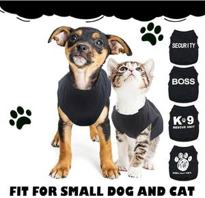 Roupas para Animais de Estimação <span class=keywords><strong>2025</strong></span>, Venda Quente, Roupas de Cão com Logo Personalizado, Moda em Algodão, Roupas de Designer para Cães - Product Image 3