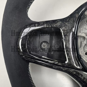 Volante Deportivo de Fibra de Carbono Forjada y Alcántara, el Más Popular, para BMW G20 G30 G01 Serie 3 Serie 5 - Product Image 4