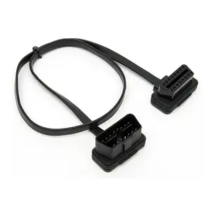 Factory direkt verkauf 23.6 zoll/60 cm flache 8pin obd ein stecker auf 1 buchse verlängerung kabel