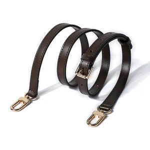 Long Genuine Leather Shoulder Strap Handles DIY Replacement Handle for Handbag Belts Strap Bag Accessories