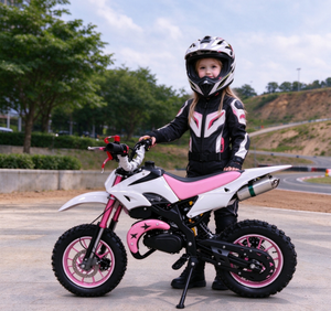 Mini Moto da Cross 49cc per Bambini, Moto da Fuoristrada a Benzina, Regalo Ideale per Bambini, Gara all'Aperto - Product Image 3