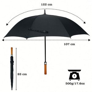 Paraguas de Golf Automáticos con Ventilación, Diseño Personalizado, Logotipo Personalizado, Doble Capa, Resistentes al Viento e Impermeables, Venta al Por Mayor - Product Image 2