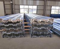Tôle d'acier galvanisée ondulée, panneau de toiture en aluminium-zinc, norme ASTM, certifié ISO 9001, épaisseur 0,12-6 mm pour
