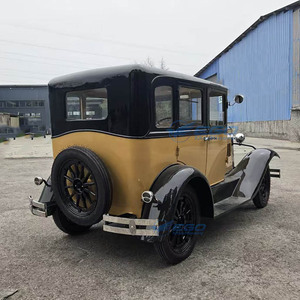 Prix d'usine – Voiturette électrique vintage jaune et noire 5 places, style rétro classique, pour la visite touristique – <span class=keywords><strong>À</strong></span> <span class=keywords><strong>vendre</strong></span> - Product Image 3