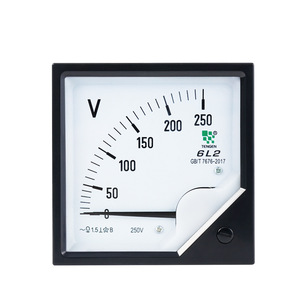 Voltmètre Tengen 6L2 250V AC 80x80mm Classe 1.5 Monophasé - Product Image 3