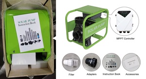 bibo Brushless Submersed <b>Solar</b> Deep Well Screw <b>Pump</b> <b>Solar</b> <b>Pump</b> System for Agriculture Irrigation - Product Image 5