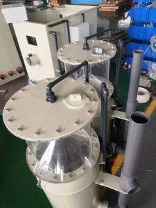 Écumoire de protéines en acier inoxydable, équipement RAS de 200l pour système d'aquaculture - Product Image 5