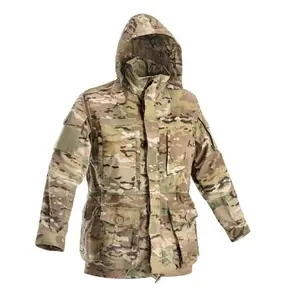 Genuine British Smock jacket Arctic Windproof combat DPM camo parka hooded tactical jacket