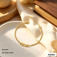 Bracelet à pendentif fleur en acier inoxydable plaqué or 18 carats, anti-allergique, bijoux chics pour femmes, vente directe d'usine