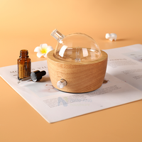 Diffuseur d'huiles essentielles électrique, en vrai bois, aromathérapie, parfumée, nouveau modèle, disponible en europe, dubaï, allemagne,