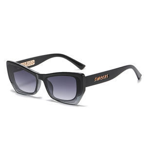 Lunettes de soleil unisexes œil de chat, monture PC, protection UV400, style sport de plein air - Product Image 3