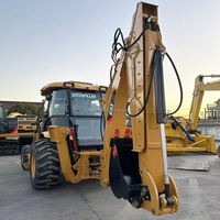 Chargeuse-pelleteuse hydraulique Caterpillar CAT 420F d'occasion, prête à être expédiée, faible nombre d'heures, machine de construction