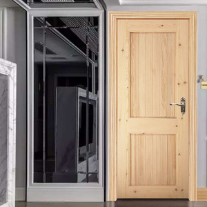 Puerta de entrada de madera maciza de <span class=keywords><strong>pino</strong></span> original, losa de madera de <span class=keywords><strong>pino</strong></span> nodoso para la decoración integral de casas rurales y alojamientos. - Product Image 2