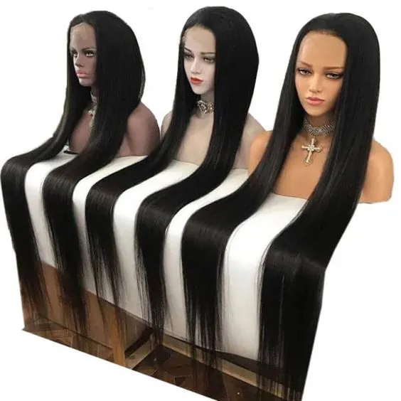 Sampel Gratis Brasil 360 Renda Depan Wig Perawan Rambut Manusia Wig HD Renda 13X4 13X6 Digunakan memetik Renda Frontal Wig untuk WANITA HITAM