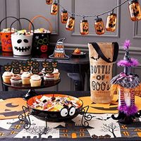 Halloween-pompoen cupcake-toppers, perfect voor pompoen, herfst, babyshower, verjaardag, Halloween, Thanksgiving-feestdecoraties