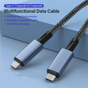 2m thunderbolt3 video usb4.0 40Gbps loại C để C Cáp pd3.1 240W nhanh phí Cáp 8k60hz cho ps5 Nintendo chuyển đổi MacBook Pro - Product Image 3