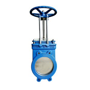 Válvula de Compuerta de Cuchilla de Alta Calidad DN150 con Volante, Tipo Brida y Tipo Lug, de Acero Fundido - Product Image 5