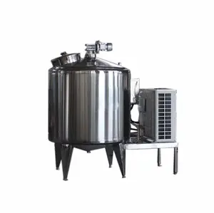 Import motor milk mixing cooling tank milk processing plant