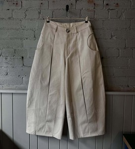 Blank Loose Fit High Waisted Korean Woman Female Trousers Cotton Custom Balloon Track Baggy <strong>Parachute</strong> Pleated Women's <strong>Pant</strong> - Product Image 1