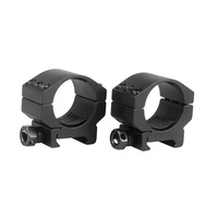 Hochbelastbare 3-Bolzen-Split-Ring-Klemmen 30mm Aluminiumlegierung 21mm Basis Multiprofil Outdoor-Optik-Halterung