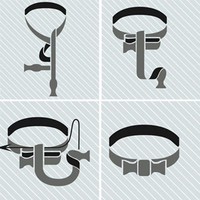 Chemises habillées à bretelles ajustables, cravates nœud papillon noires à nouer soi-même pour hommes, idéales pour les fêtes, les banquets et comme cadeaux.