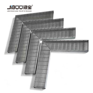 Grilles d'évacuation d'angle à haut débit personnalisées, amovibles pour un nettoyage facile, matériaux de construction pour la construction de maisons - Product Image 1