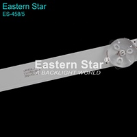 Bande de rétroéclairage LED ES-458 K500WDC2 A2 2017-6-24 4708-K50WDC-A2113N11 à utiliser pour les téléviseurs PHI 50PUT6023 50USK1810T2, barre lumineuse LED