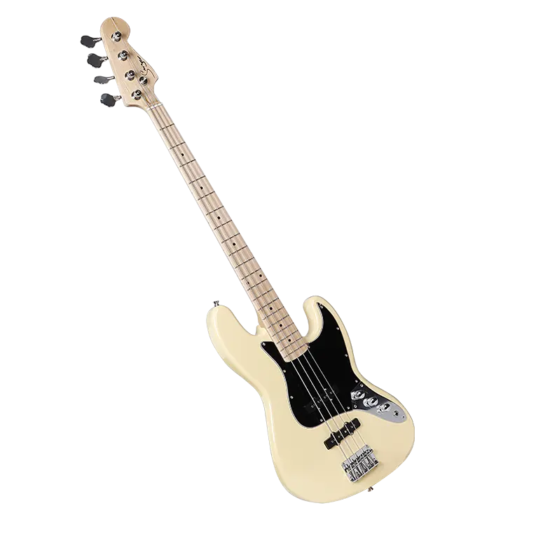 Guitare basse électrique Vintage Blonde, 4 cordes, Kit professionnel, vente en gros, collection