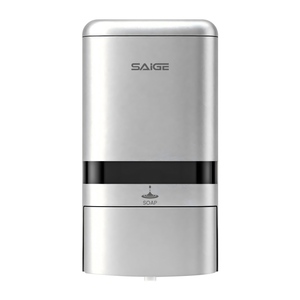 <span class=keywords><strong>Dispensador</strong></span> <span class=keywords><strong>de</strong></span> Jabón Líquido Recargable Saige Silver Painting <span class=keywords><strong>de</strong></span> 1200 ml con Tanque <span class=keywords><strong>de</strong></span> ABS para Lavado <span class=keywords><strong>de</strong></span> Manos - Product Image 1