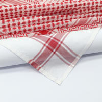 Keffiyeh Shemagh de haute qualité pour hommes arabes saoudiens, foulard musulman