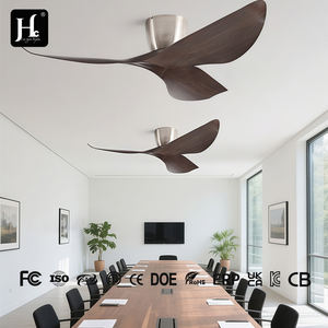 Ventilador de Techo Decorativo de Madera con Motor Bldc Reversible de 38/52 Pulgadas para Interiores con Control Remoto en Inventario en EE. UU. - Product Image 3