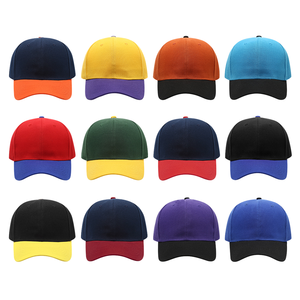 Promoción de Fábrica a Bajo Precio, Gorra de Béisbol Personalizada de 5/6 Paneles en Dos Tonos, Hilo de Algodón, Unisex, Tela Común, Gorras Deportivas - Product Image 1