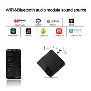 ACEMAX-receptor de audio para dispositivos electrónicos, transmisor de audio con wifi, bt, con entrada aux y salida aux, modelo <span class=keywords><strong>AUDIOCAST</strong></span> airplay - Product Image 5
