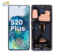 Écran tactile de remplacement pour Samsung Galaxy S20 Plus G985, OLED avec cadre, vente en gros