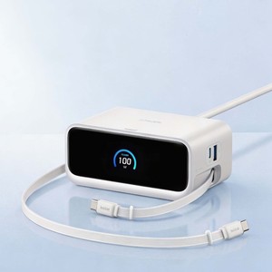 Estación de Carga de Escritorio Anker 6 en 1, 100W GaN, Regleta de Alimentación Multipuerto con Cable USB-C Retráctil y Pantalla Digital - Product Image 2