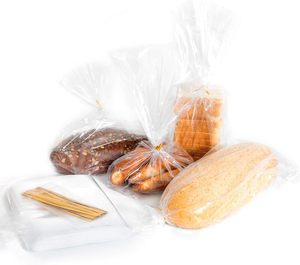 100 sacs à pain réutilisables en plastique LDPE de 18x4x8 pouces, imprimés par gravure, thermoscellables, pour les boulangers à domicile et les propriétaires de boulangeries - Product Image 2