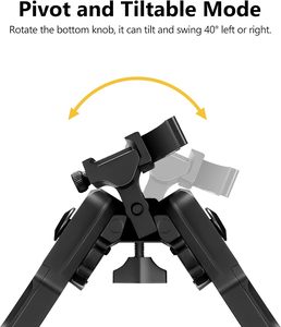 Phụ kiện giá đỡ ống ngắm bắn ngoài trời CVLIFE 7.5-9 inch với khớp nối nhanh, chất liệu nhôm & thép, 5 mức điều chỉnh chiều dài - Product Image 5