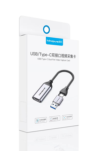 Tarjeta de Captura de <span class=keywords><strong>Audio</strong></span> y Video Mindpure 4K Tipo C USB 3.0 de Aleación de Aluminio Chapada en Oro para HDTV, Grabación para TV, Transmisión en Vivo - Product Image 6