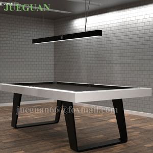 Jeu de bandoulière 2 en 1 pour adultes, <span class=keywords><strong>table</strong></span> <span class=keywords><strong>multi</strong></span>-piscine moderne, avec tennis de <span class=keywords><strong>table</strong></span> et plateau à manger, <span class=keywords><strong>7ft</strong></span> - Product Image 5