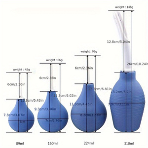 <span class=keywords><strong>Enema</strong></span> trực tràng vòi hoa sen Silicone bóng âm đạo hậu môn Douche <span class=keywords><strong>Enema</strong></span> bóng hậu môn sạch hơn THUỐC XỔ làm sạch và làm mới cho gay & lesbian - Product Image 3