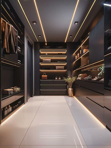 Armarios modernos ligeros de lujo de MDF, guardarropa portátil y plegable, muebles para dormitorio y sala de estar para uso doméstico o de hotel - Product Image 6