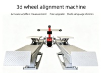 Máquina Portátil de Alineación de Ruedas, Herramienta de Alineación de Ruedas de Automóvil, Máquina de Alineación de Ruedas 3D con Elevador, Juego Completo