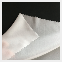 Tissu Polyester tissé à entrelin pour col, chemise, vêtement en mousseline de soie, robe et pantalon, chaussures 50D 75D 100D, prix d'usine, 100%