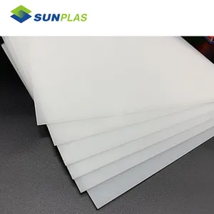 Sunplas Hot Selling Customizable PS/acrylic Diffuser Plate Sand Plastic Sheet