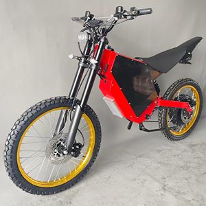 Nueva Motocicleta Todoterreno Eléctrica HCBK Stealth Bomber con Motor sin Escobillas <span class=keywords><strong>de</strong></span> 22000W, Batería <span class=keywords><strong>de</strong></span> 72V75AH, Velocidad Máxima <span class=keywords><strong>de</strong></span> 130-150km/h, Torque <span class=keywords><strong>de</strong></span> 496Nm - Product Image 6