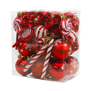 PLANTA DE PRIMAVERA Nuevos adornos navideños para dulces Decoraciones colgantes para árboles de Navidad Adorno para dulces - Product Image 3