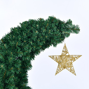Nuovo Arrivo: Grande Decorazione Personalizzata a Forma di Luna Crescente in Ferro per il Medio Oriente, Arredo Casa, Festa Islamica, Hotel, Centro Commerciale, Negozio, Forniture per il Ramadan - Product Image 2